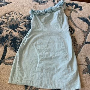 Lily Pulitzer Blue and White Striped Dress